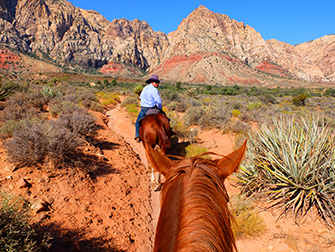 Balade à cheval dans le Red Rock Canyon - Le guide