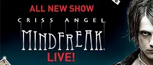Billets pour Criss Angel MINDFREAK à Las Vegas