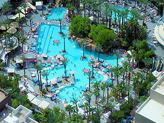 La LINQ High Roller de Las Vegas - Piscine