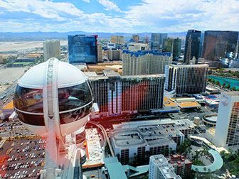 La LINQ High Roller de Las Vegas - Voir