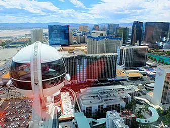La LINQ High Roller de Las Vegas - Voir