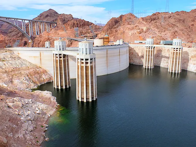 Le barrage Hoover - Hover Dam - Lake