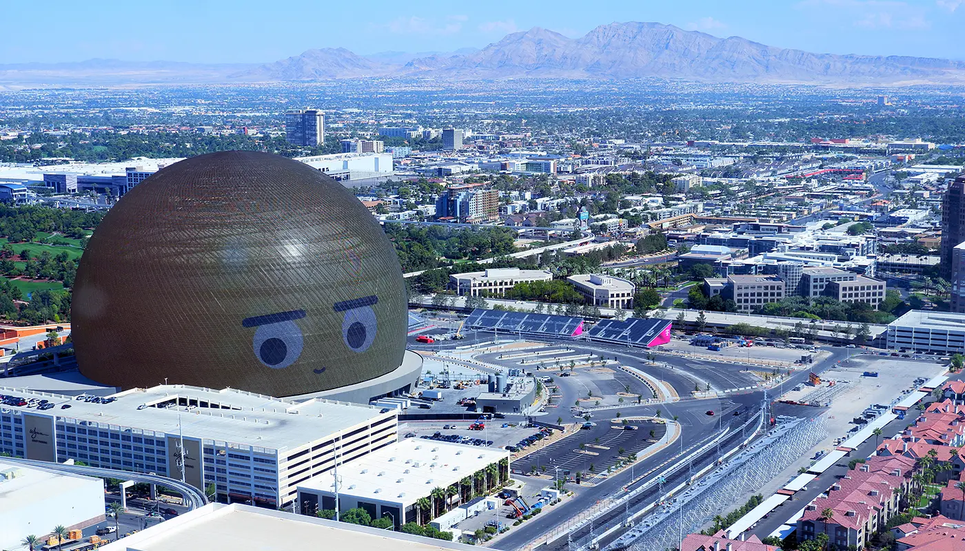 Biglietti per The Sphere a Las Vegas - Vue des montagnes