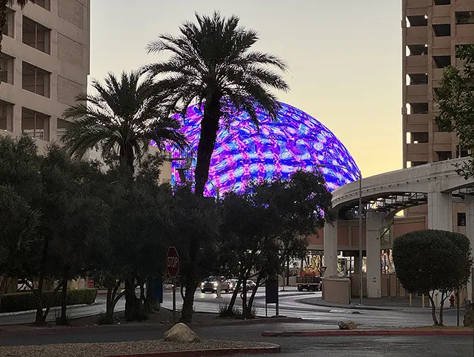 Billets pour The Sphere à Las Vegas - La sphère à l'extérieur