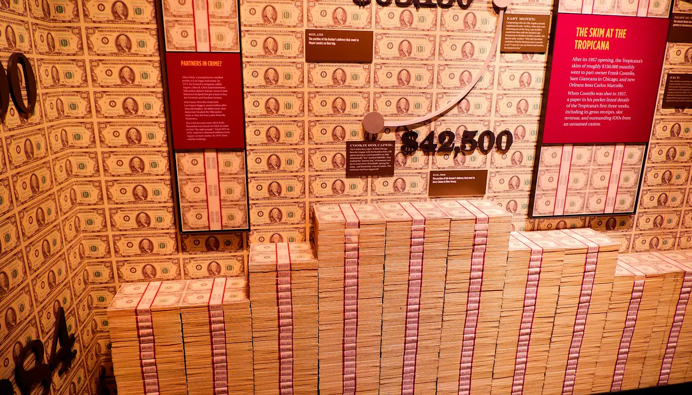 Mob Museum Las Vegas -Cash